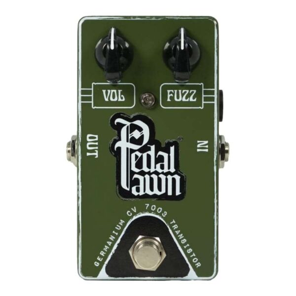 2020s Pedal Pawn Fuzz CV7003 Olive Drab Green - new Pedal Pawn                   Fuzz   Guitar Effect Pedal