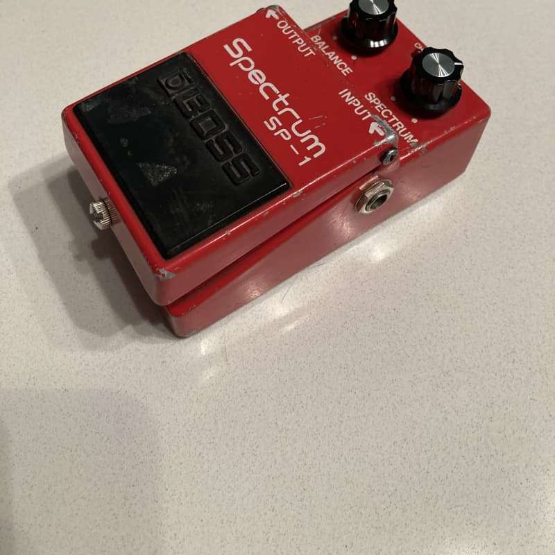 1977-1981 Boss Sp-1 spectrum pedal Red - used Boss                     Guitar Effect Pedal Guitar Effect Pedal