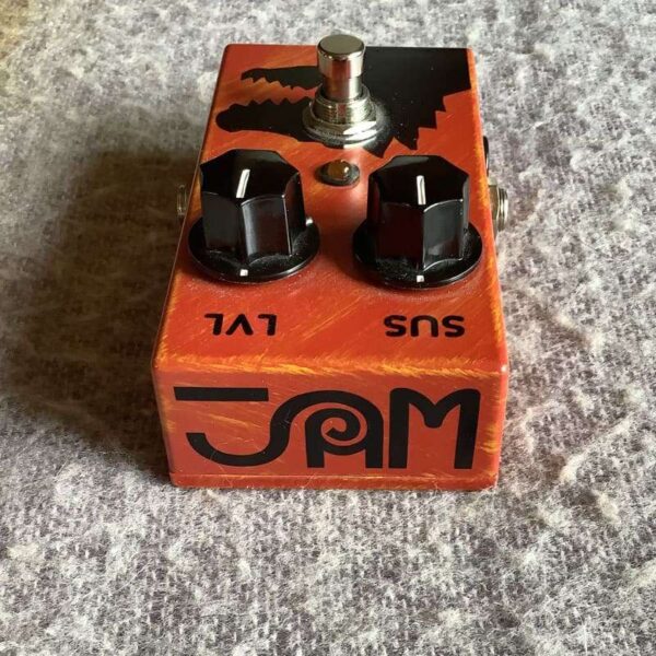 2010s JAM Pedals Dyna-ssoR Hand Painted - used JAM Pedals Guitar Effect Pedal