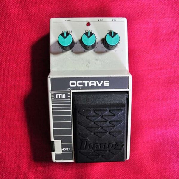 1980s Ibanez OT10 Octave Pedal Cream - used Ibanez Guitar Effect Pedal