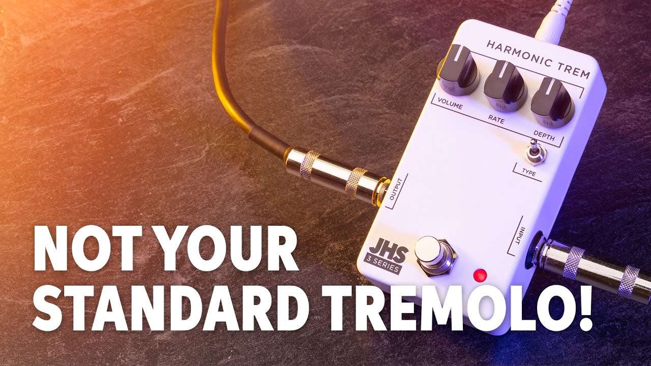 Video – JHS 3 Series Harmonic Tremolo Pedal Demo