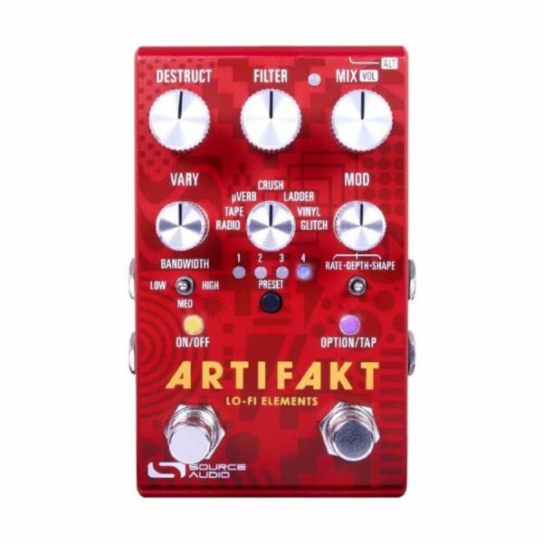 Source Audio Artifakt Lo-Fi Elements Effects Pedal Art - new Source Audio Guitar Effect Pedal