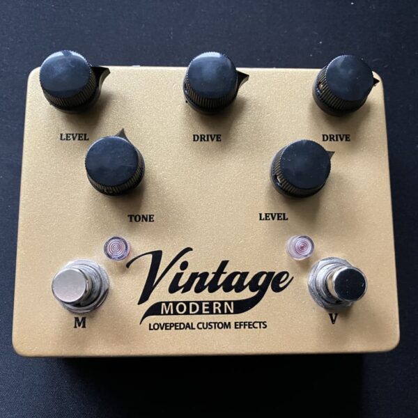 2014 - 2019 Lovepedal Vintage Modern Gold - used Lovepedal Guitar Effect Pedal