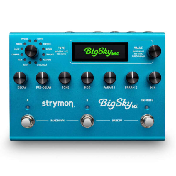 Strymon Big Sky MX Dual Engine IR Pedal Reverb - new Strymon Guitar Effect Pedal