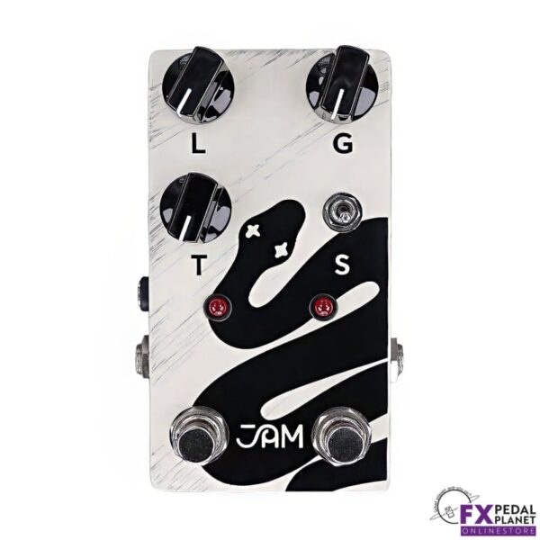 2024 JAM Pedals Rattler MKII Hand Painted White and Black - new JAM Pedals Guitar Effect Pedal