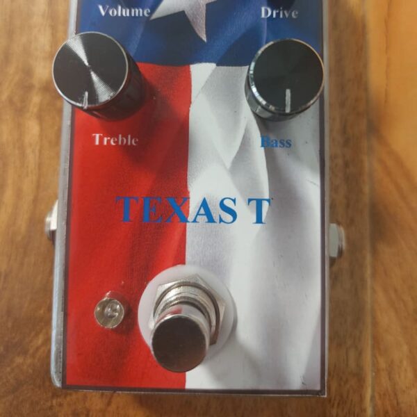 2024 BigRockFX Texas T SRV Overdrive Guitar Pedal custom - new BigRockFX Guitar Effect Pedal