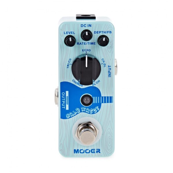 Mooer MDCH1 Baby Water Delay & Chorus Pedal - New Mooer Audio Guitar Effect Pedal