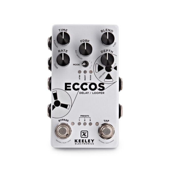 Keeley ECCOS Delay & Looper - New Keeley Electronics Guitar Effect Pedal