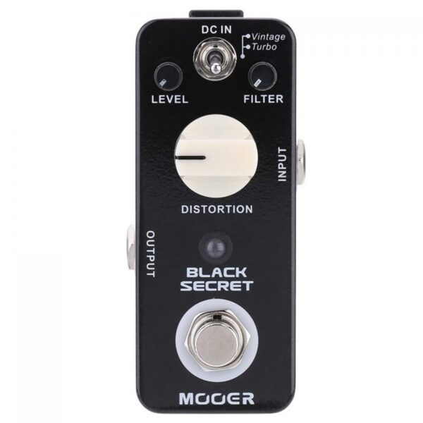 Mooer MDS1 Black Secret Distortion Pedal - New Mooer Audio Guitar Effect Pedal