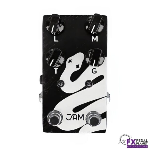 2024 JAM Pedals Rattler Bass MKII Hand Painted Black - new JAM Pedals Guitar Effect Pedal