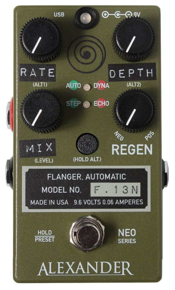 Alexander Pedals F-13 Neo Flanger Pedal