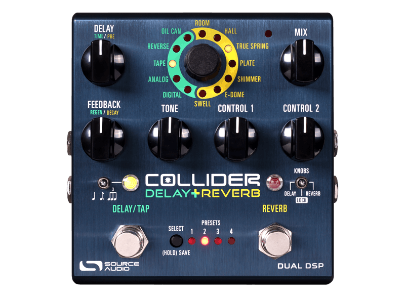 Source Audio Collider Delay & Reverb Pedal