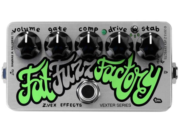 ZVEX Effects Vexter Fat Fuzz Factory Pedal
