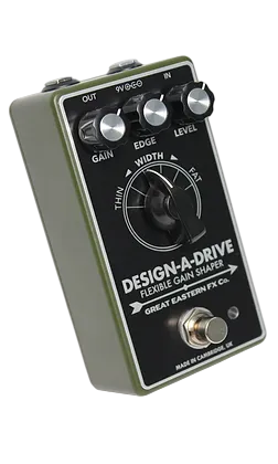 Great Eastern FX Co Design-a-Drive Overdrive Pedal in Olive Green