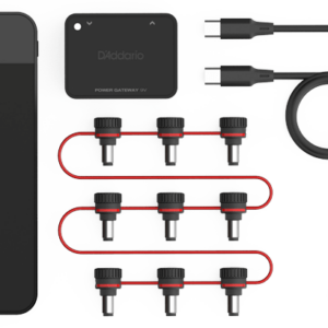 D'Addario XPND Pedal Power Battery Kit with International Plugs