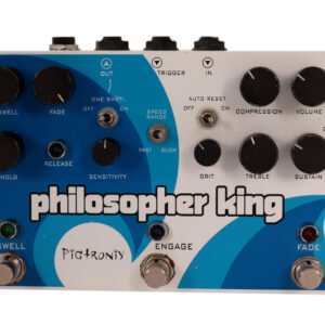 Second Hand Pigtronix Philosopher King Envelope Generator Sustainer Guitar Pedal 186