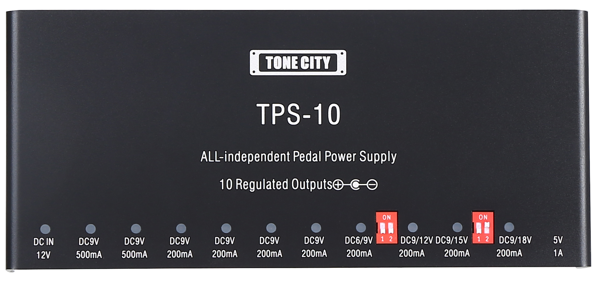 Tone City 10 Output isolated Pedal Power Supply