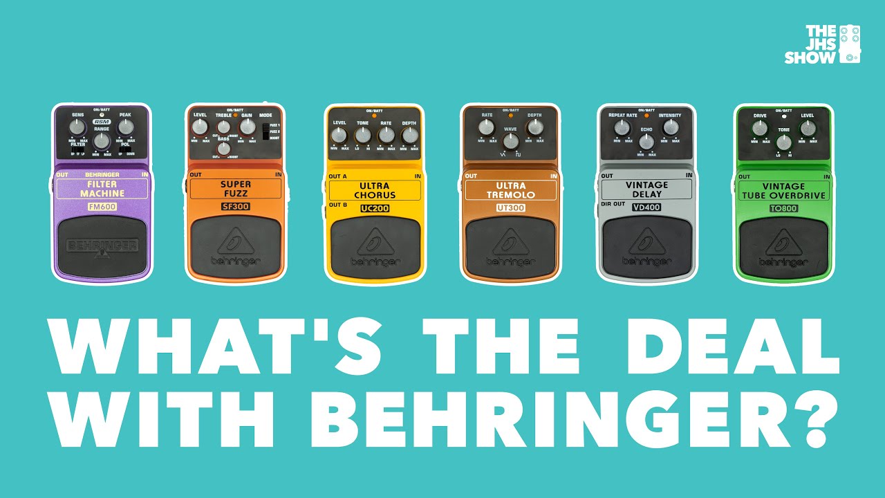 Just – Guitar Effect Pedal Vids – What’s the Deal With Behringer?