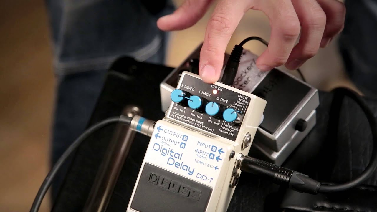 Video – MusicRadar Basics: delay guitar effects pedals explained