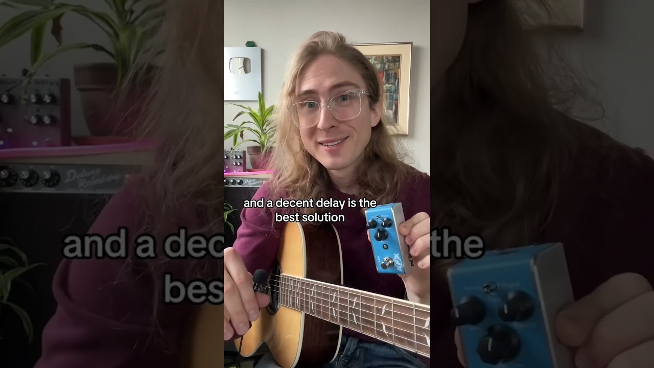 Video – Have you ever added a delay effect to your acoustic guitar? The Fishman AFX EchoBack lets you!