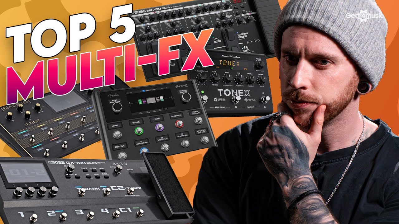 Video – Top 5 multi FX of 2023! | Gear4music Guitars