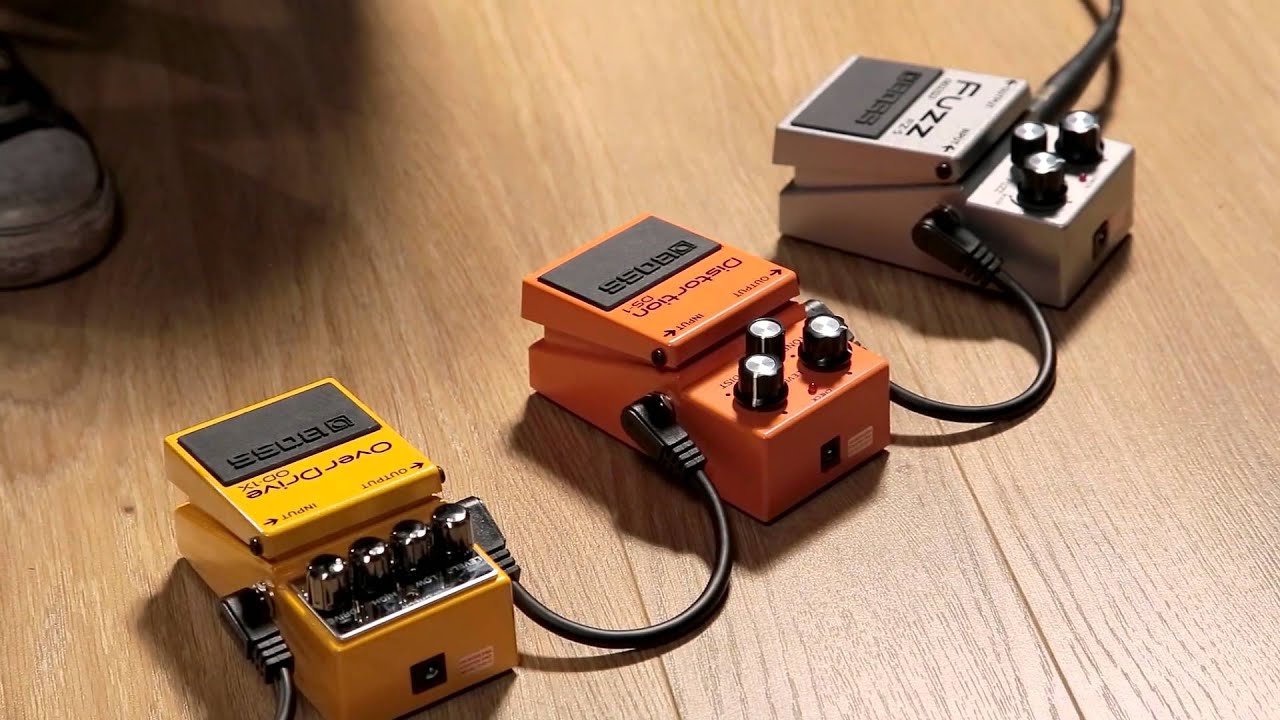 Video – MusicRadar Basics: overdrive, distortion, boost and fuzz pedals guitar explained