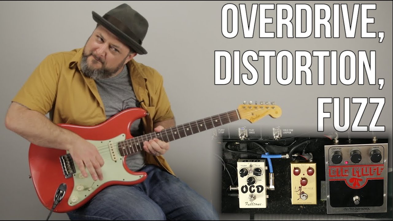 Video – Overdrive, Distortion, Fuzz: What’s the Difference? Marty Music Gear Thursday