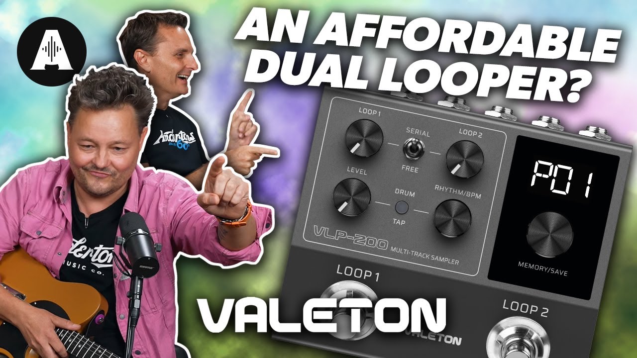 Video – A Dual Looper Pedal for Less! – Valeton VLP-200