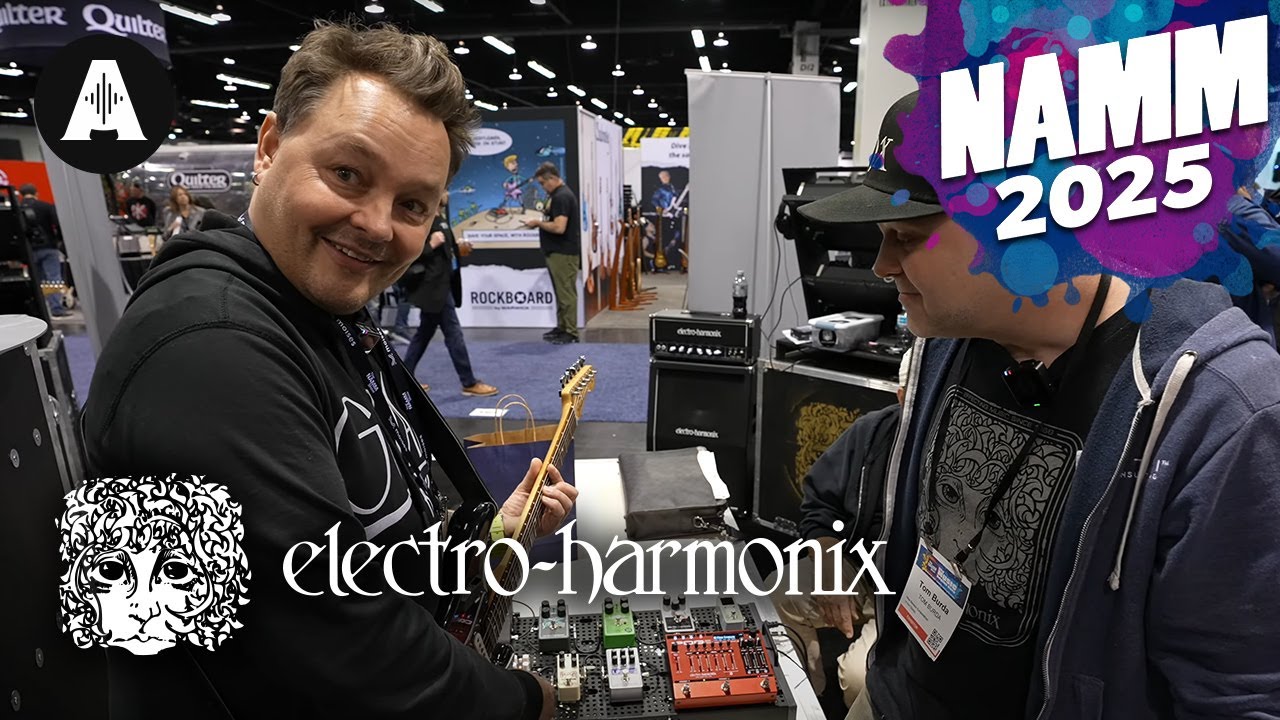 Video – A Mini Looper that WOWS Pete & More Great Pedals! | Electro Harmonix NAMM 2025