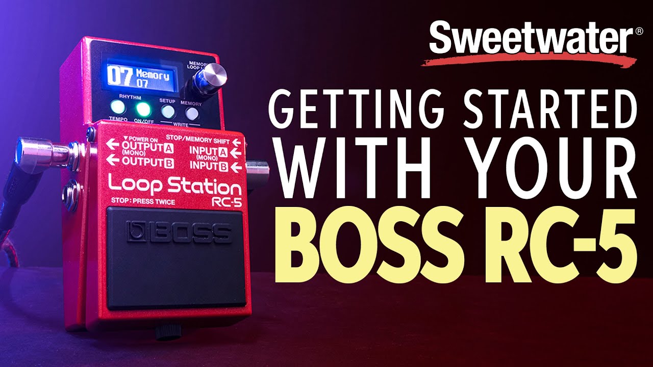 Video – Getting Started with the BOSS RC-5 Loop Station