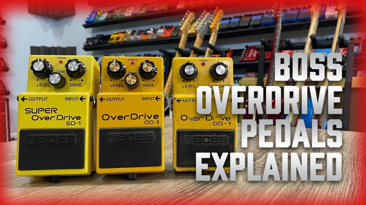 Video – Boss Overdrive Pedals Explained OD-1/OD-3/SD-1