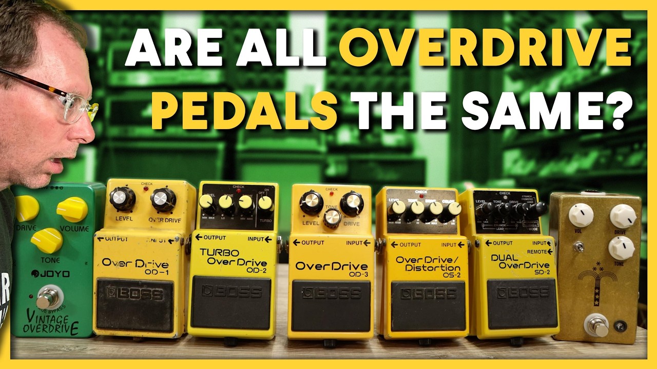 Video – Are All Overdrive Pedals Basically The Same?