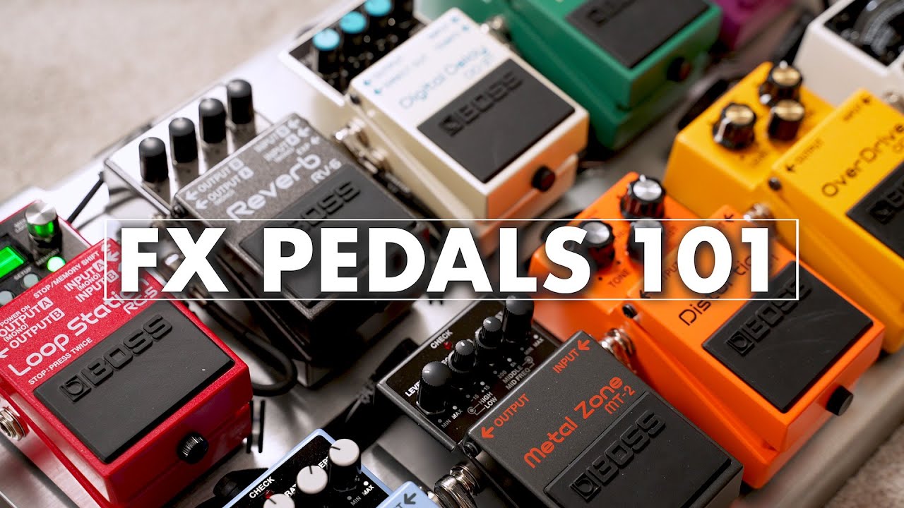 Video – Guitar Pedals For Beginners – In Less Than 10 Minutes