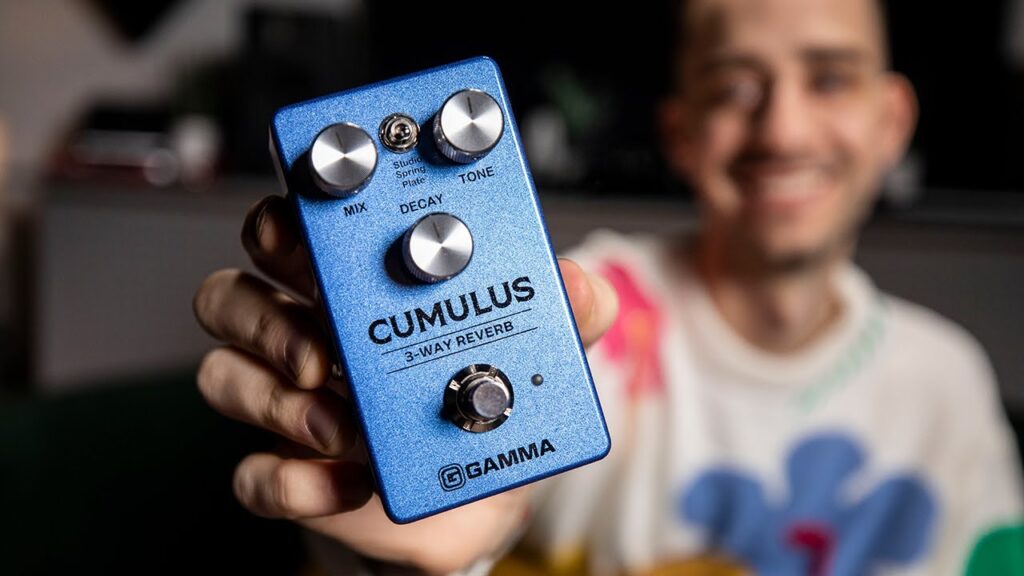 Video – GAMMA Cumulus 3-Way Reverb Effects Pedal | Demo and Features with Nicholas Veinoglou