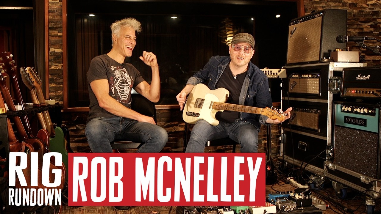 Rig Rundown Video – Rob McNelley Rig Rundown Guitar Gear Tour from Sound Stage Studios in Nashville