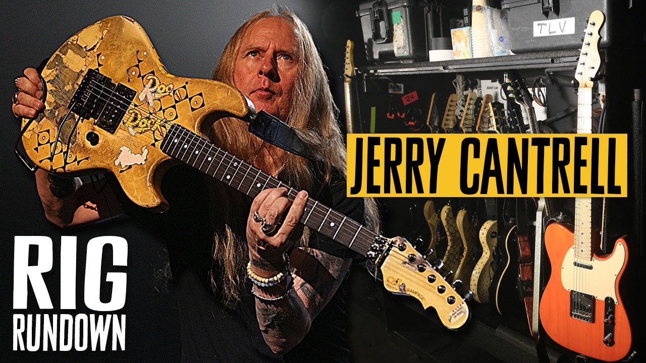 Rig Rundown Video – Jerry Cantrell Rig Rundown Guitar Gear Tour