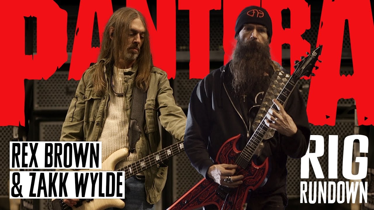 Rig Rundown Video – Pantera Rig Rundown with Rex Brown & Zakk Wylde