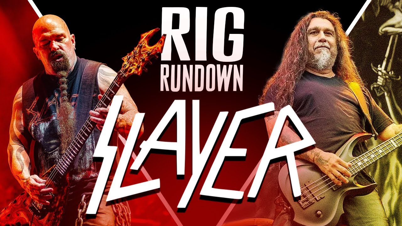 Watch Rig Rundown Video – Slayer Rig Rundown with Kerry King, Tom Araya, and Gary Holt — Ultimate Guitar & Bass Gear Tour