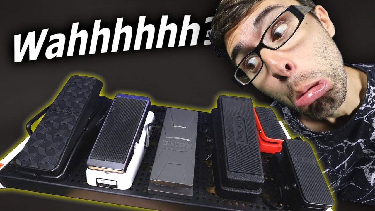 Wah Video – 6 Wah Pedals… 1 Board