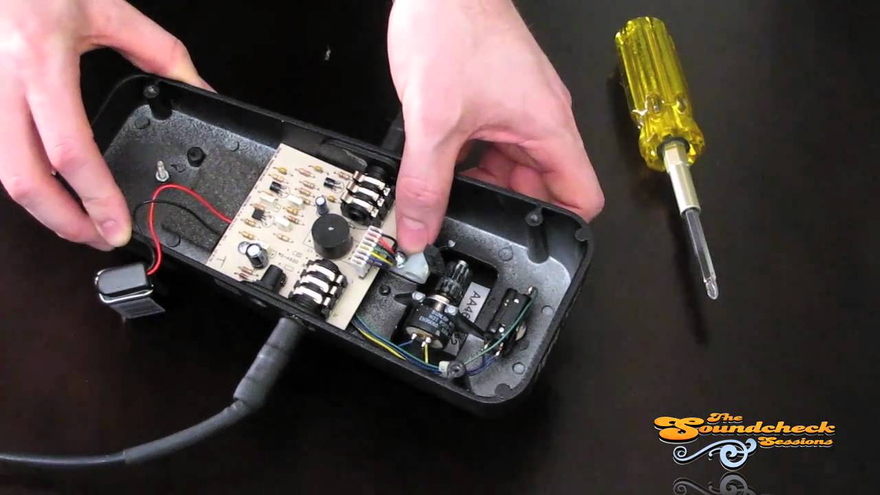 Wah Video – Change a Dunlop Cry Baby Wah Pedal’s Tone With Just a Screwdriver