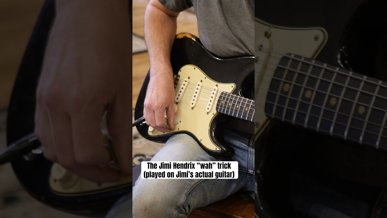 Wah Video – The Jimi Hendrix “Wah” guitar technique