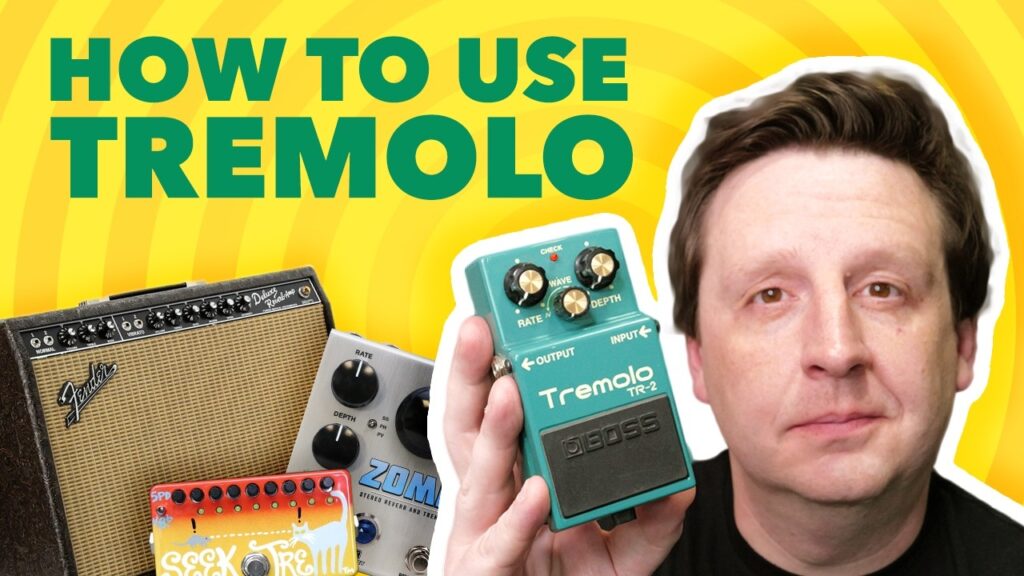 Tremolo Video – What is Tremolo & How To Use It? (Keeley Zoma, BOSS TR-2, Z-Vex Seek Trem, DeArmond)