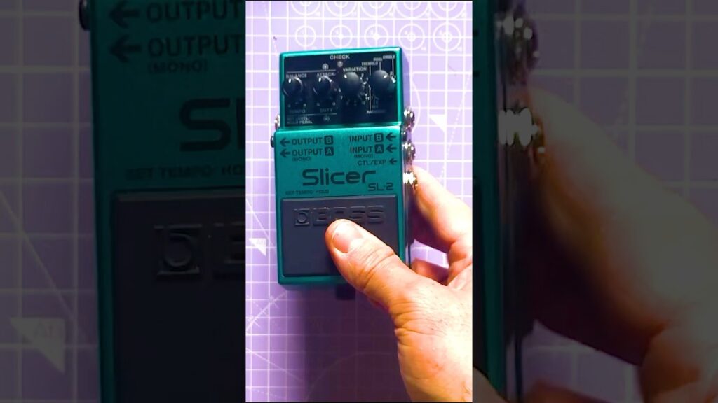 Tremolo Video – Boss Slicer SL-2 Glitchy Tremolo #bosspedals #guitarpedals #guitar