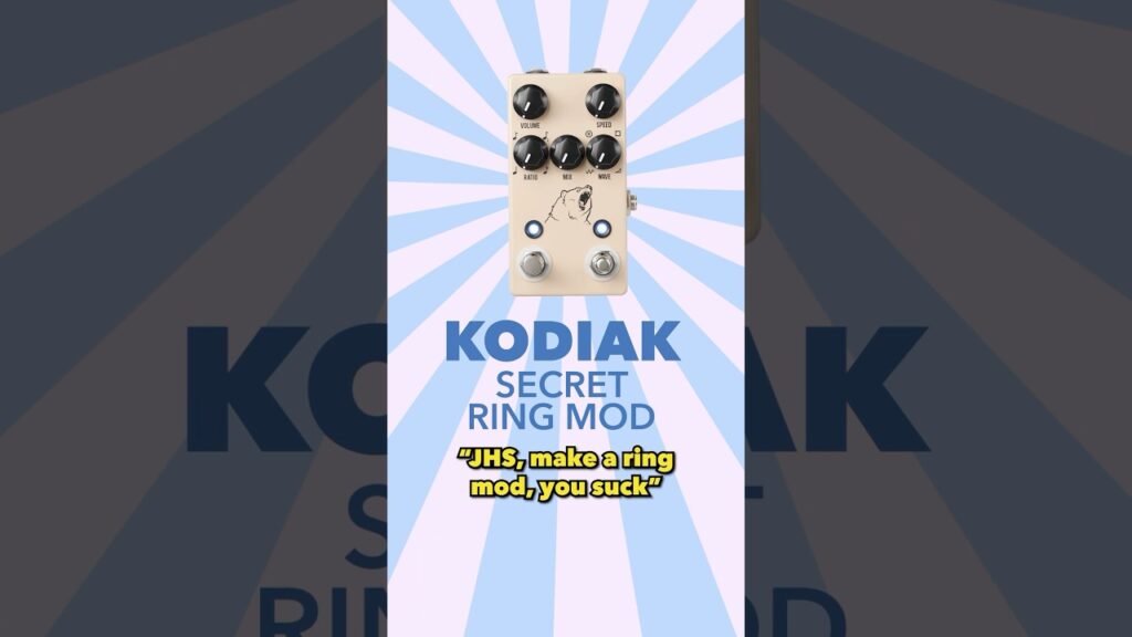 Tremolo Video – JHS Pedals secret ring mod on the Kodiak🤓 #tremolo #guitarpedals