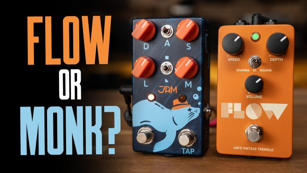 Tremolo Video – UAFX Flow Vintage Tremolo & Jam Pedals Harmonious Monk [Effector Du Jour]