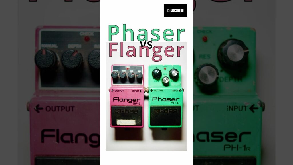 Phaser Videos – Phaser vs Flanger  BOSS  PEDAL