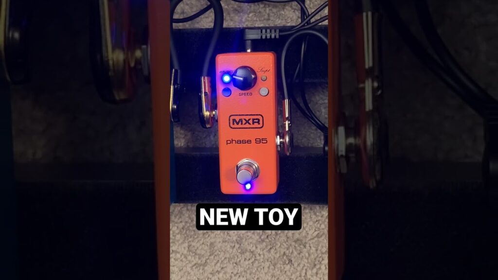 Phaser Videos – MXR M290 Phase 95 Demo – Mini Phaser Pedal – Clean Guitar Tone