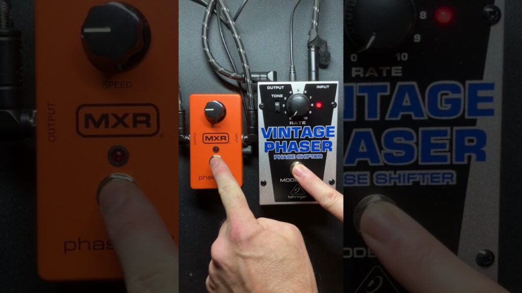 Phaser Videos – MXR Phase 90 M101 vs Behringer Vintage Phaser VP1 #phaser #guitarpedals