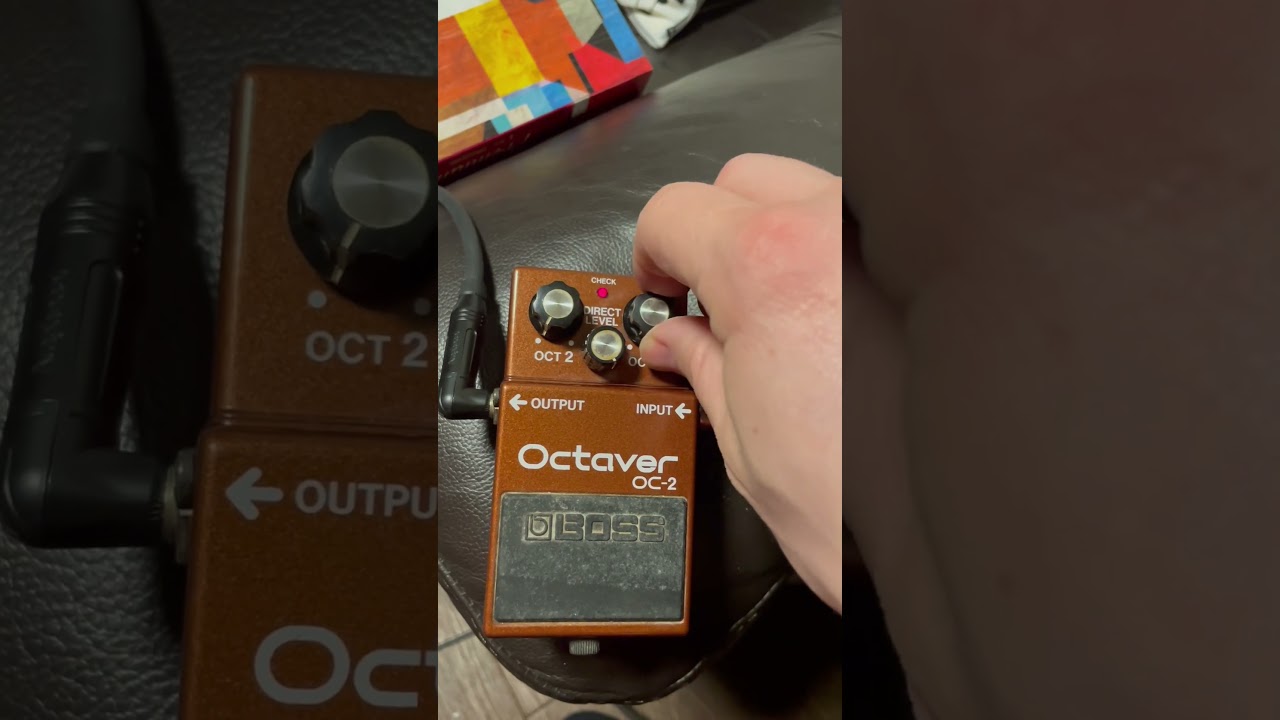 Octave Video – Boss OC-2 Octaver – Quick Demo / Test