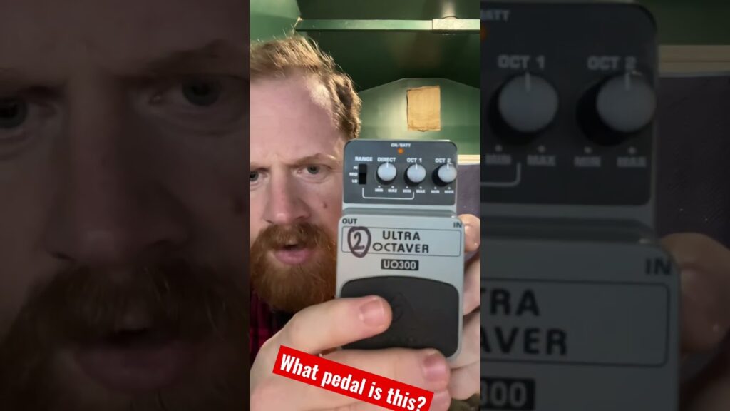 Octave Video – What does this pedal do? Behringer Ultra Octaver 300